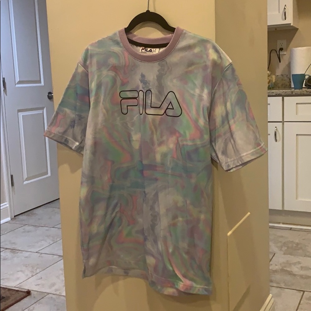 never-worn Fila t-shirt